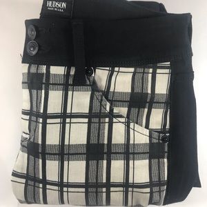 Hudson Jeans USA Collin Vice Versa Skinny Plaid